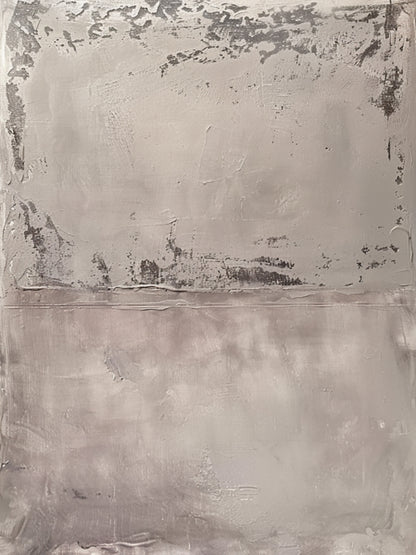 Large Minimalist Beige Abstract Wall Art Modern Living Room Decor AURA191