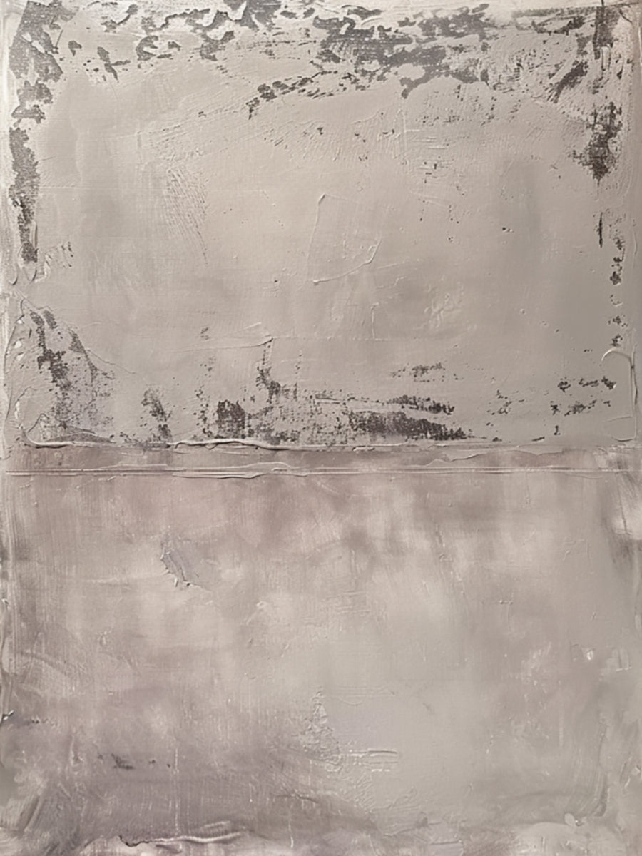 Large Minimalist Beige Abstract Wall Art Modern Living Room Decor AURA191