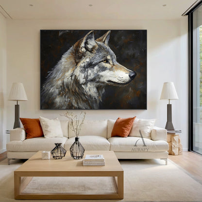 Gray Animal Print Soft Minimalist Cozy Home Decor Cushion AURA311