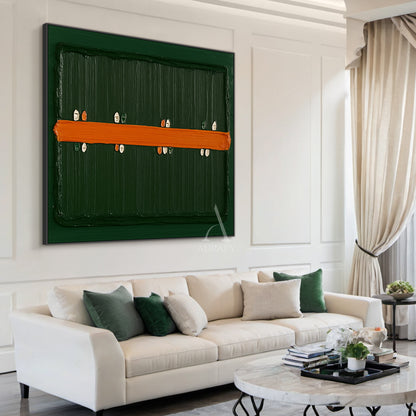 Green Coastal Sea Decor Piece for All Home Living Spaces AURA328