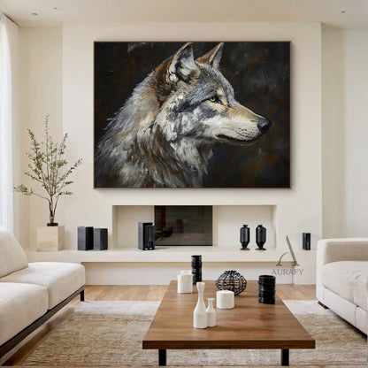 Gray Animal Print Soft Minimalist Cozy Home Decor Cushion AURA311