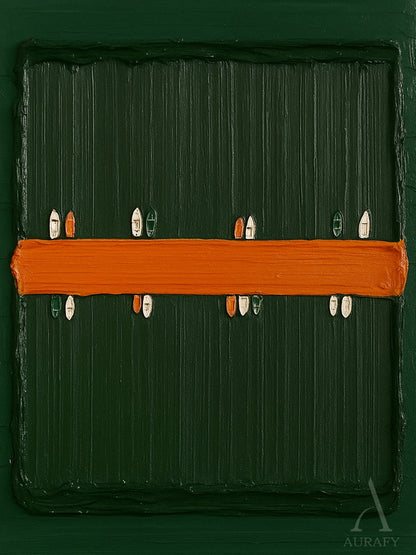 Green Coastal Sea Decor Piece for All Home Living Spaces AURA328