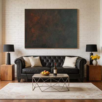 Minimalist Black Wall Art Sculpted High-Relief Tactile Surface Layered Curves Vertical Stripes AURA429