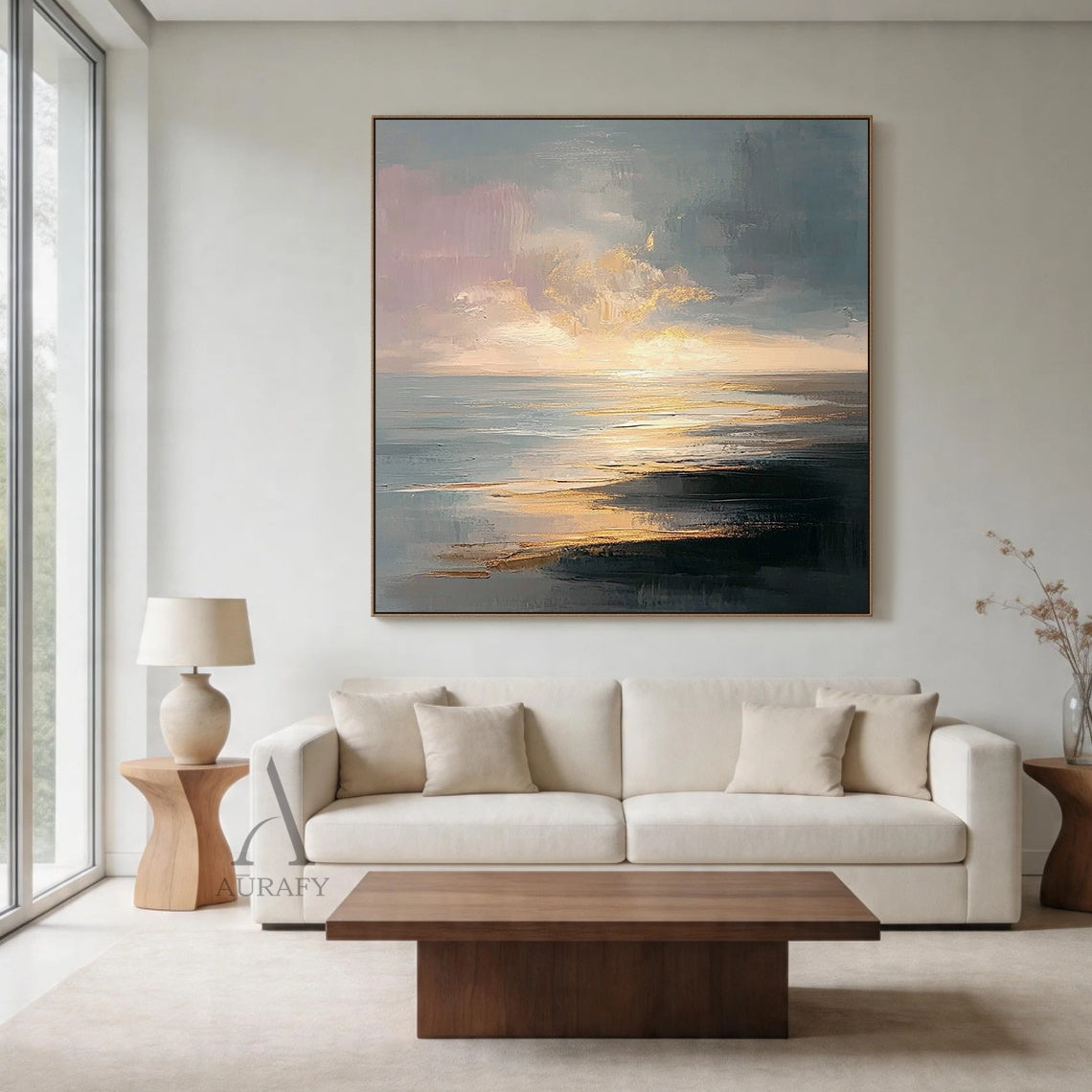 Minimalist Black Wall Art Cracked Tactile Surface High-Relief Wabi-Sabi Inspired Decorative Artwork AURA427
