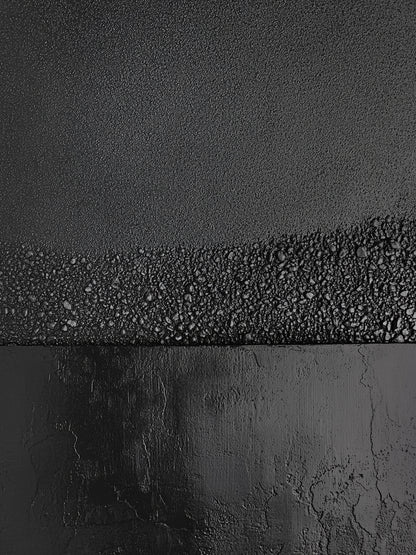 Black Wabi Sabi Style Minimalist Home Decor Accent Piece AURA270