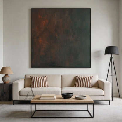 Minimalist Black Wall Art Sculpted High-Relief Tactile Surface Layered Curves Vertical Stripes AURA429