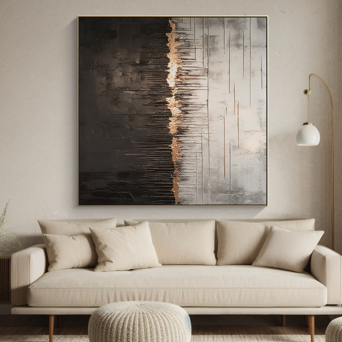 Fracture Silence-Black & White Spatial Field-AURA091