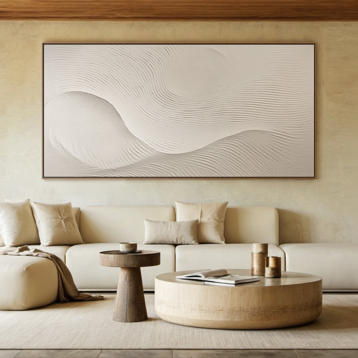 Silent Dune-Beige Spatial Field-AURA094