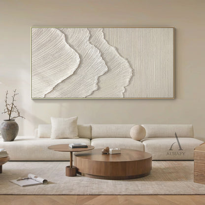 Beige Coastal Minimalist Home Decor Piece for Sea-Themed Interiors AURA307