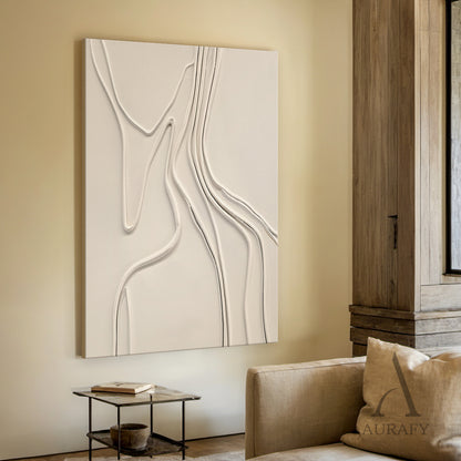 Minimalist Beige Wall Art for Living Room Bedroom Home Decor AURA284