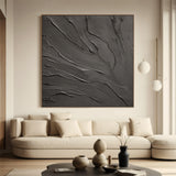 Obsidian Drift-Black 3D Textured-AURA064