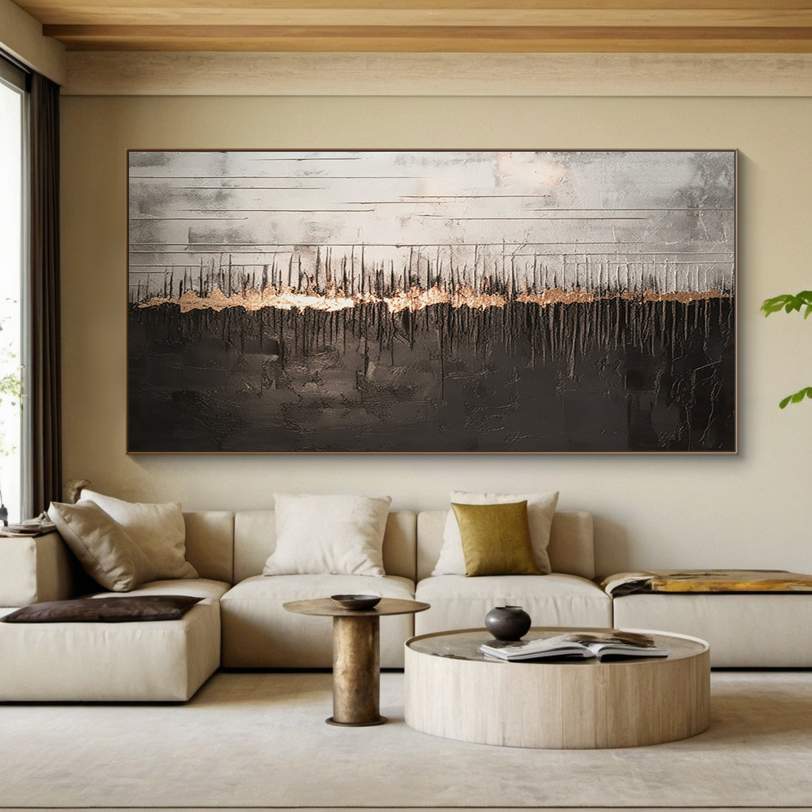 Fracture Silence-Black & White Spatial Field-AURA091