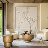 Minimalist Beige Wall Art for Living Room Bedroom Home Decor AURA284