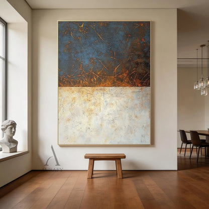 Minimalist Wall Art Beige High-Relief Sculpted Curves Tactile Matte Surface Modern Organic Decor AURA431