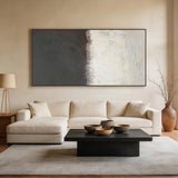 Wabi Sabi Style Black Beige Minimalist Home Decor Piece AURA264
