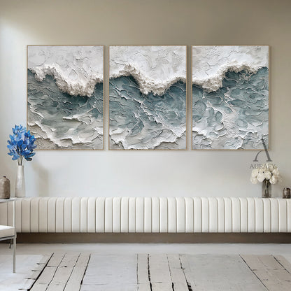 Stylish Blue White Coastal Sea-Inspired Summer Beach Casual Wear AURA327