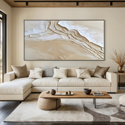 Silent Ridge-Beige Spatial Field-AURA090