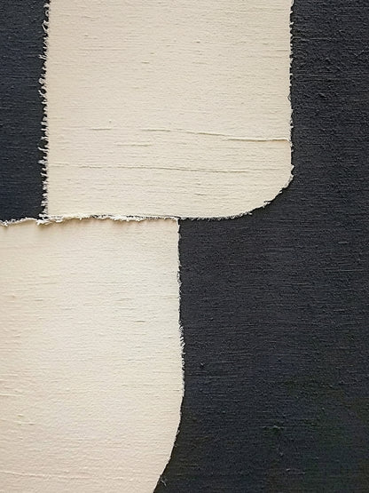 Minimalist Black Beige Wall Art for Home Living Room Decor AURA379