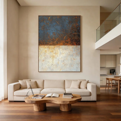 Minimalist Wall Art Beige High-Relief Sculpted Curves Tactile Matte Surface Modern Organic Decor AURA431
