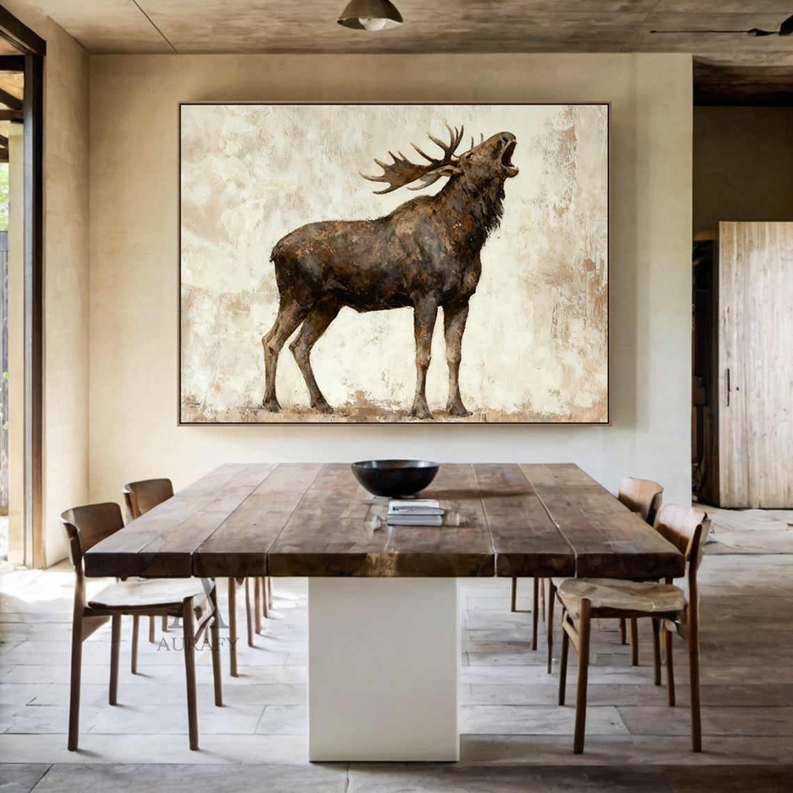 Bugling Elk Wall Art - AURA662