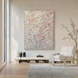 Tactile 3D Textured Brown Abstract Art Modern Organic Sculpted Canvas Wall Decor AURA459