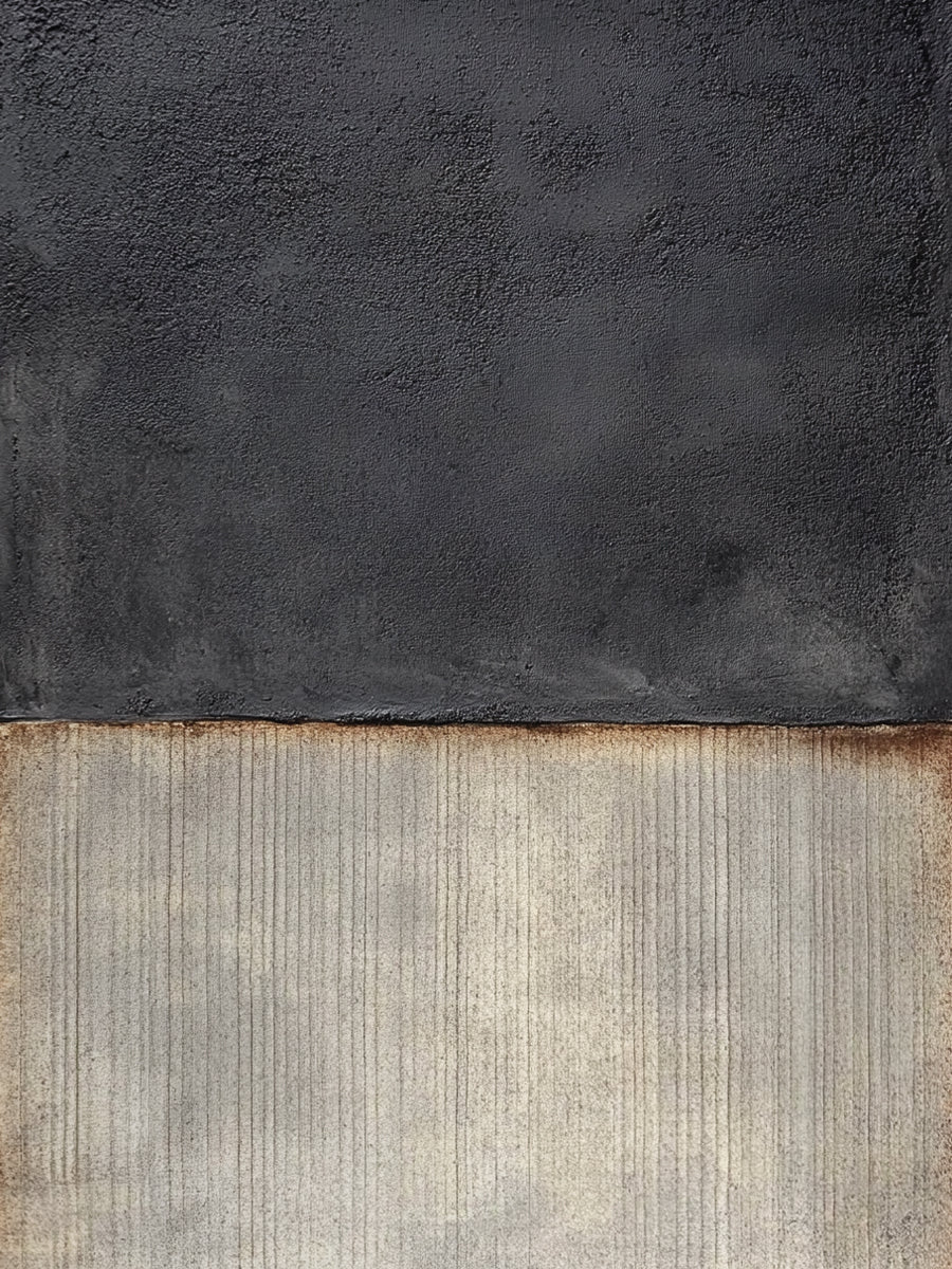 General Abstract Black Beige Wall Art Living Room Home Decor AURA364