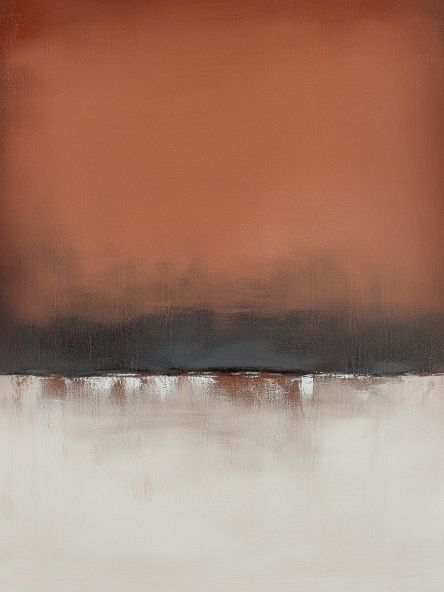 Beige General Abstract Wall Art for Modern Living Room Decor AURA371