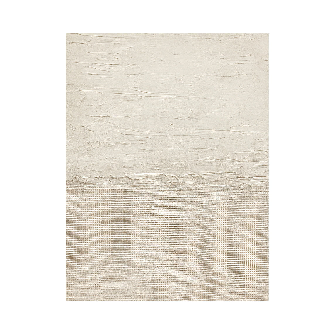 Beige Abstract Wall Art Plaster Textured Wabi-Sabi Japandi Minimalist Luxe Tactile Canvas Neutral Home Decor AURA722