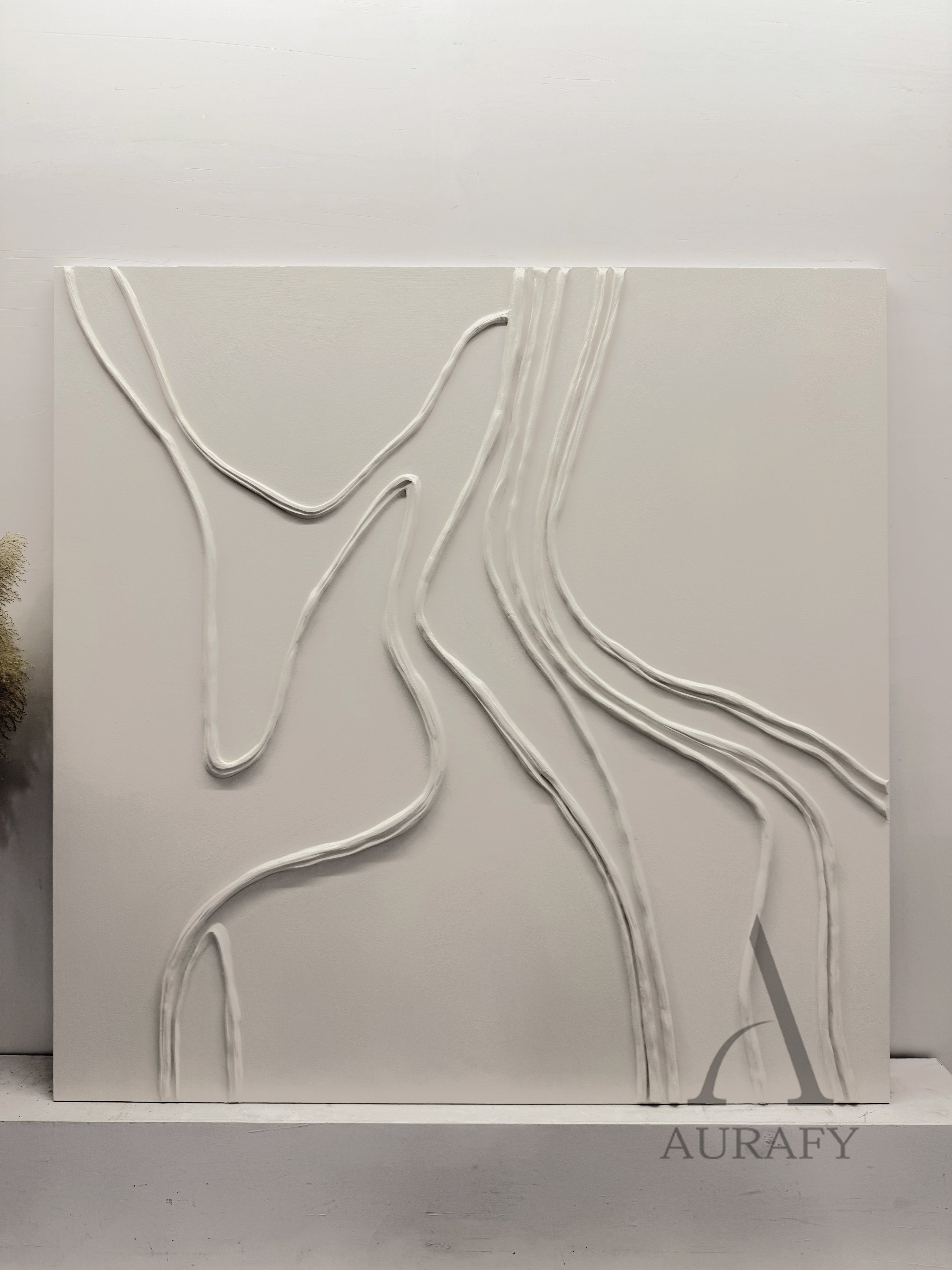 Minimalist Beige Wall Art for Living Room Bedroom Home Decor AURA284