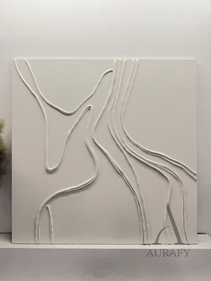 Minimalist Beige Wall Art for Living Room Bedroom Home Decor AURA284