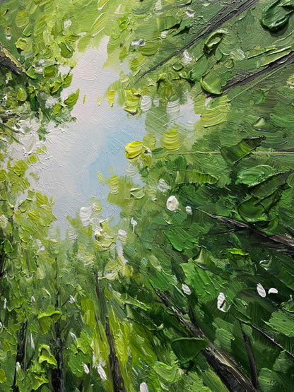 Green Landscape Modern Natural Style Art for Home Decor AURA322