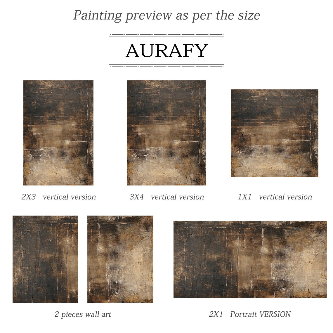 Unique Brown WABI SABI Decor Piece for Cozy Living Areas AURA404