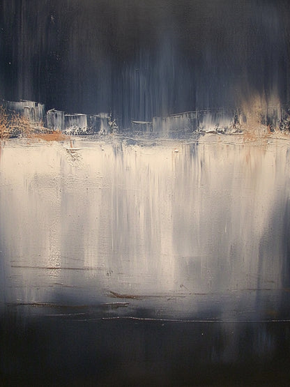 Abstract Black Beige Wall Art for Modern Living Room Decor AURA367
