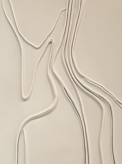 Minimalist Beige Wall Art for Living Room Bedroom Home Decor AURA284