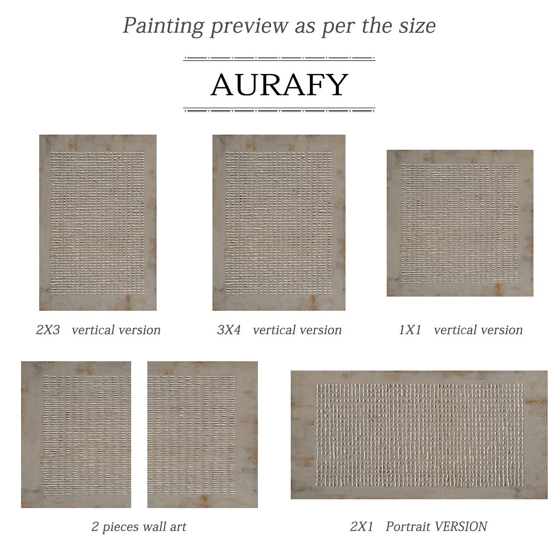 Abstract Gray Textural High-Relief Plaster Art with Irregular Grid Rust Accents Tactile Surface Minimalist Industrial AURA629