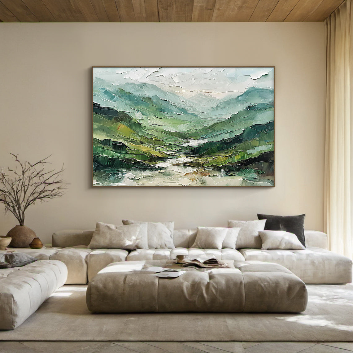 Verdant Range-Green Spatial Field-AURA088