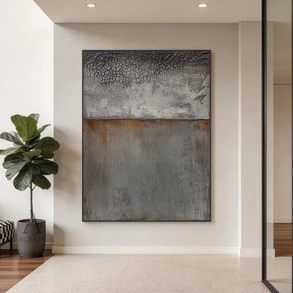 Gray WABI SABI Minimalist Living Room Decor Accent Piece AURA305