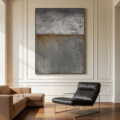 Gray WABI SABI Minimalist Living Room Decor Accent Piece AURA305