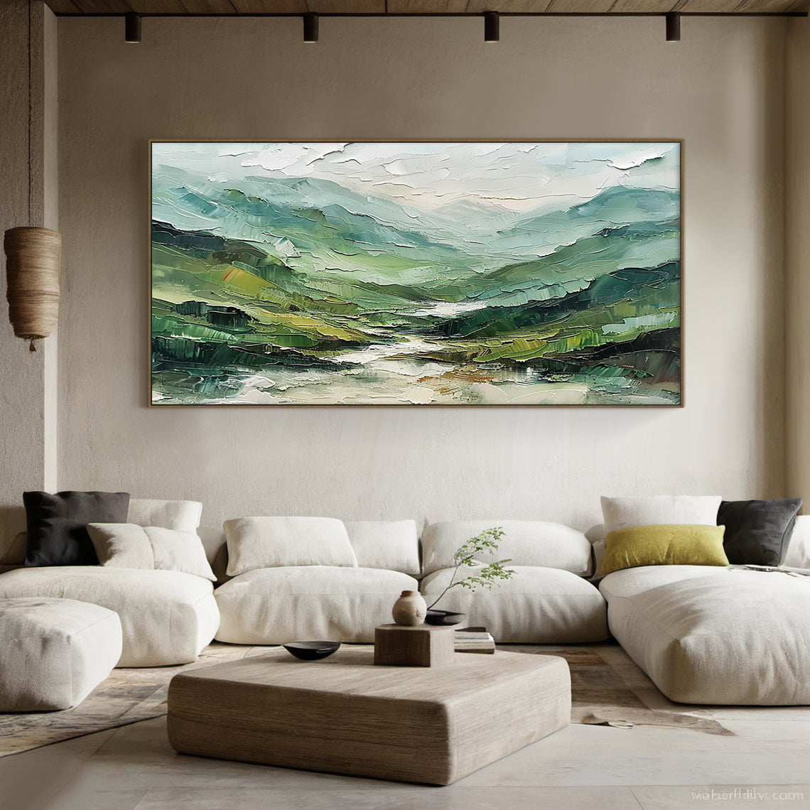 Verdant Range-Green Spatial Field-AURA088