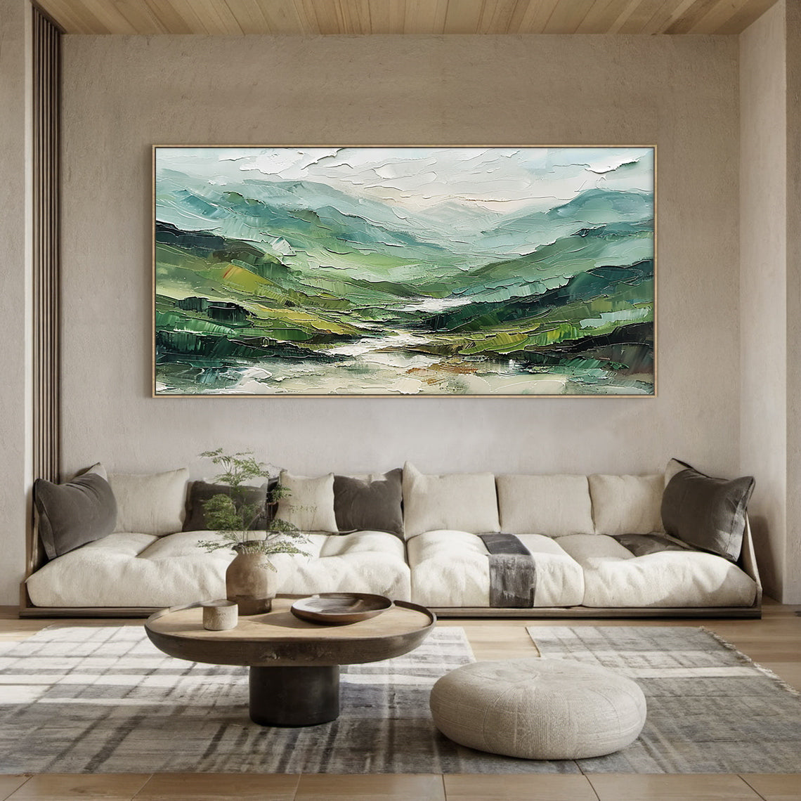 Verdant Range-Green Spatial Field-AURA088