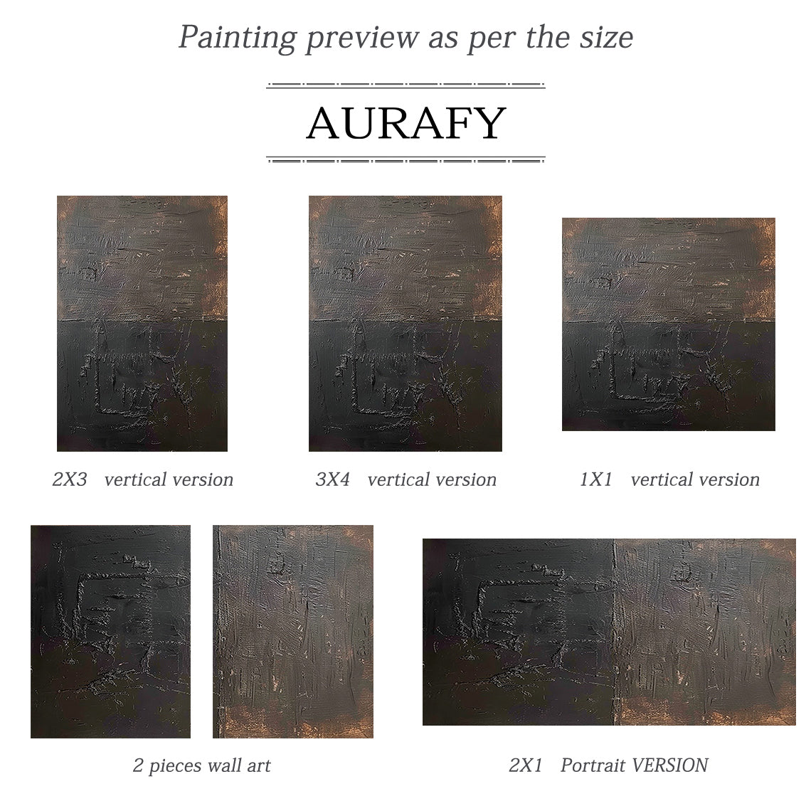 General Abstract Brown Art Thick Impasto Tactile Surface Scratched Industrial Retro Texture AURA477