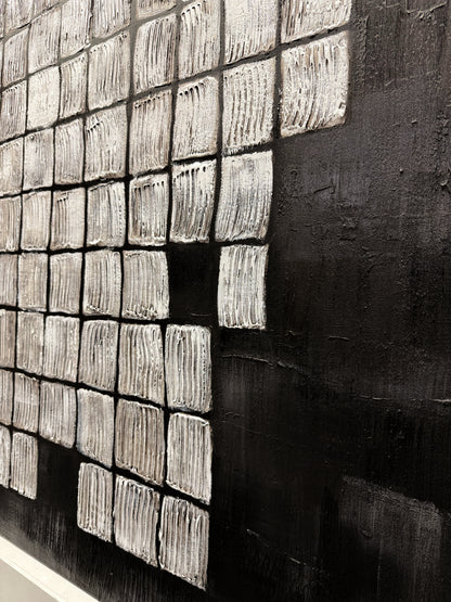 Wabi Sabi Style Black Beige Rustic Home Decor Accent Piece AURA280