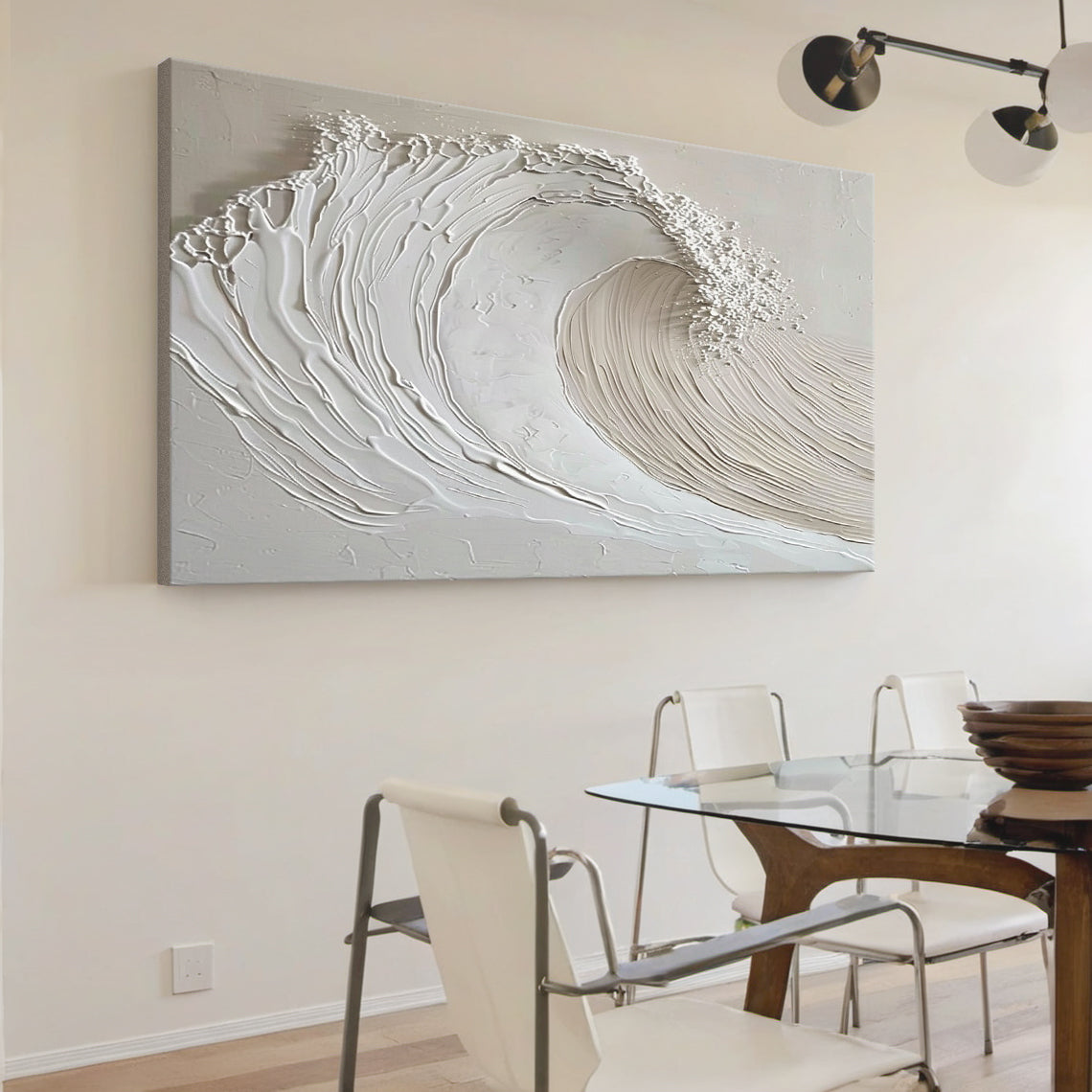 Silent Tides-Ivory & Sand 3D Textured-AURA012