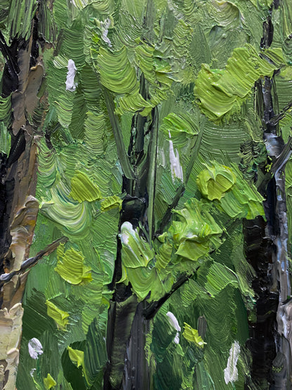 Green Landscape Modern Natural Style Art for Home Decor AURA322