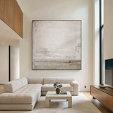 Quiet Patina-Beige & Brown Wabi-Sabi Art-AURA072