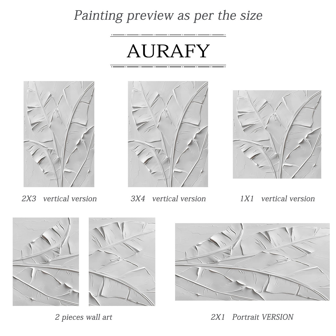 Modern Beige 3D Textured Painting for Living Room Home Decor AURA295