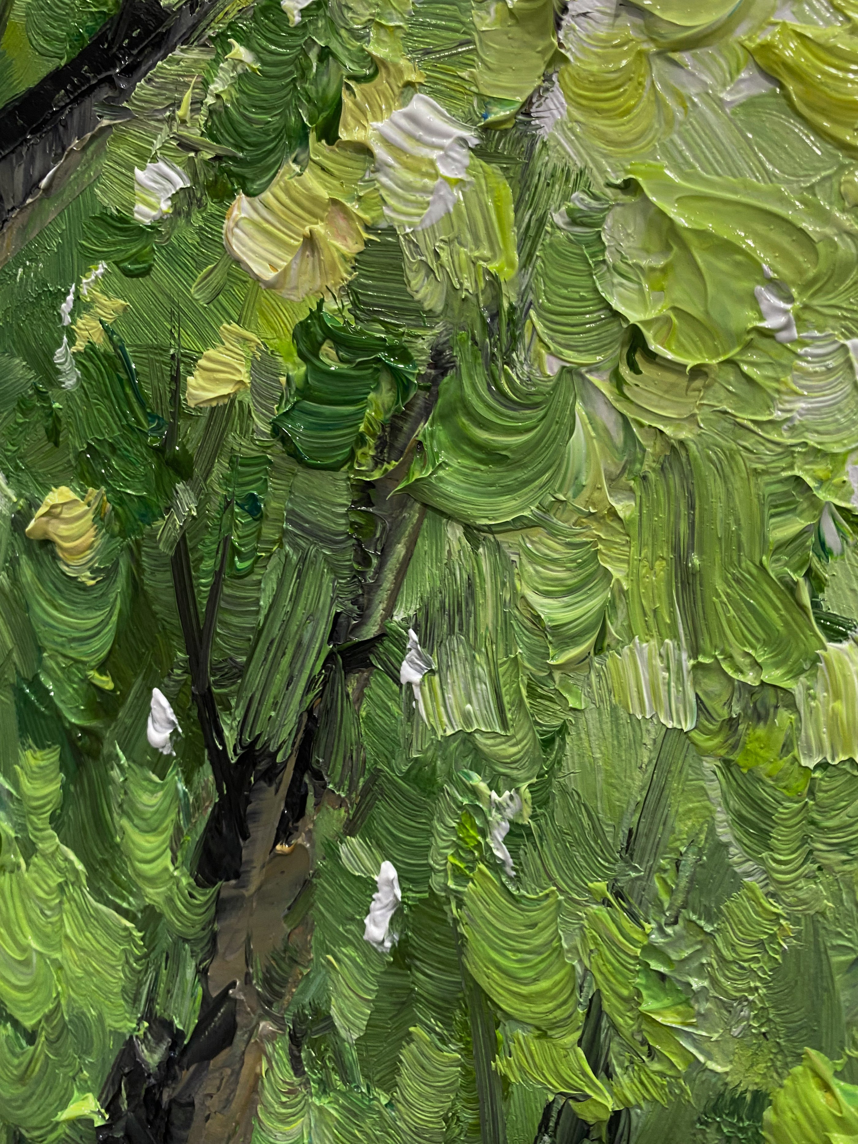 Green Landscape Modern Natural Style Art for Home Decor AURA322