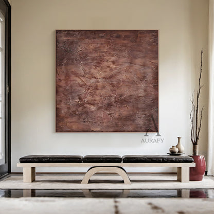 Red Abstract Wall Art Modern Living Room Minimalist Home Decor AURA240