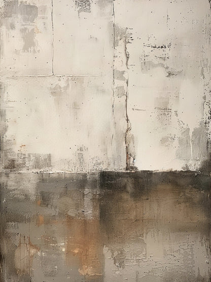 Beige General Abstract Wall Art for Modern Living Room Decor AURA287