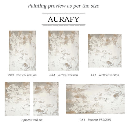 Weathered Plaster Abstract Wall Art - AURA697